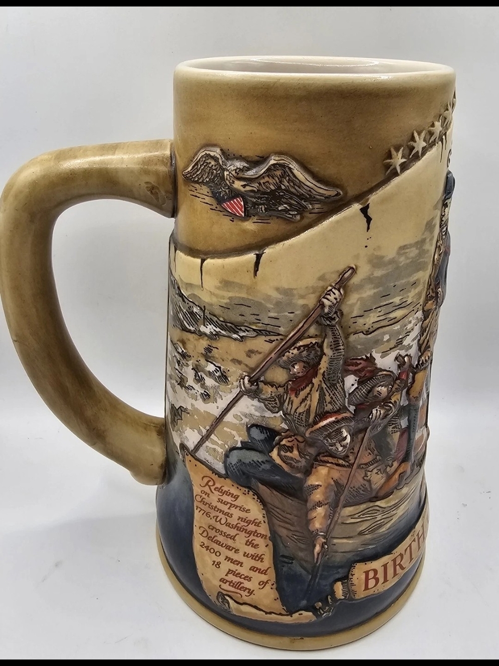 Miller High Life Great American Achievements Collectors 3rd in a Series Tankard.